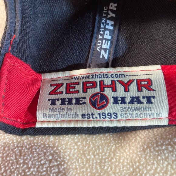 Chicago Blackhawks Hat Cap Black Red Zephyr The Hat Snap Back‎ NHL Hockey - Picture 6 of 7